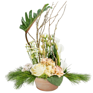 Fleurs Enterrement : Composition Deuil Infini - Interflora