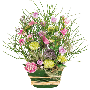 Fleurs Deuil Interflora - Menuet - Livraison Enterrement