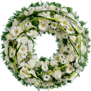 Couronne funéraire - Fleurs Enterrement Interflora
