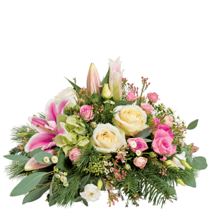 Fleurs Deuil Interflora - Composition Aria - Livraison Enterrement